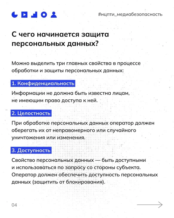 Работа с ПДн 4